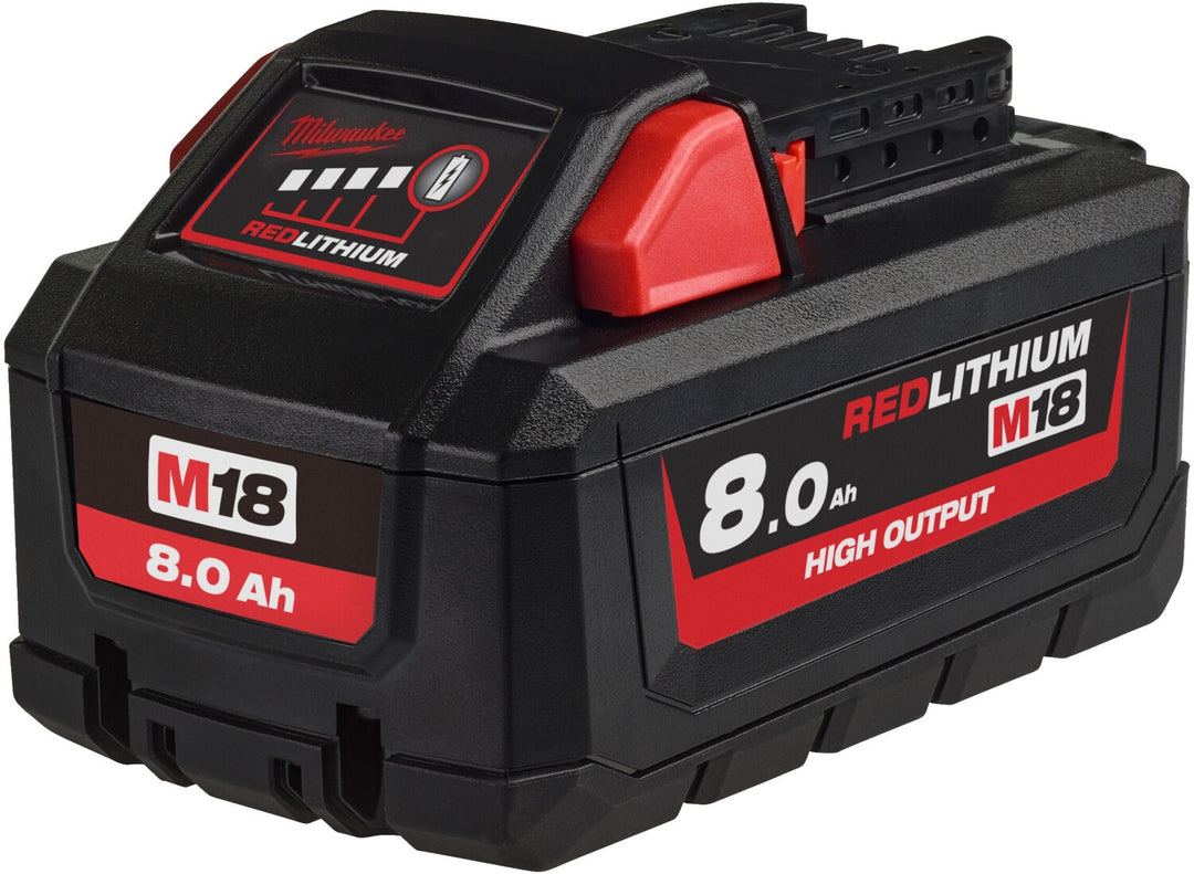 Milwaukee M18 HB8 RED LITHIUM AKKU 8,0
