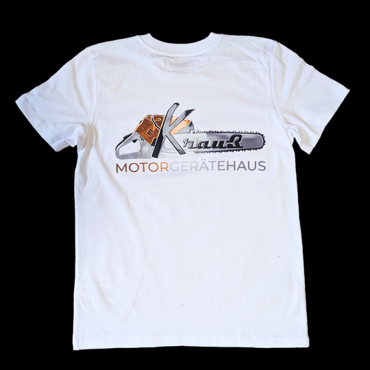 Motorgerätehaus Krauß Kinder T-Shirt – 100 % Bio-Baumwolle, Größen 9–13 Jahre