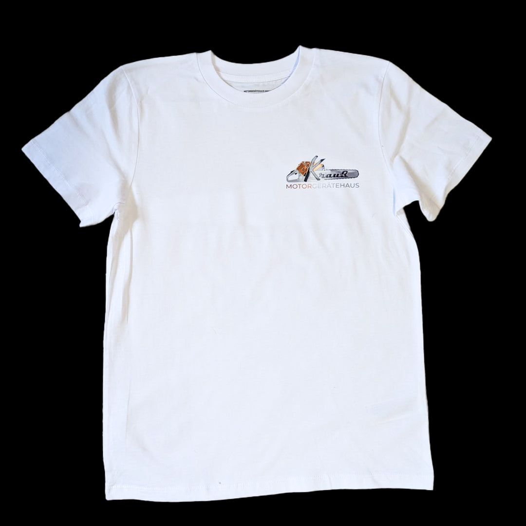 Motorgerätehaus Krauß Kinder T-Shirt – 100 % Bio-Baumwolle, Größen 9–13 Jahre