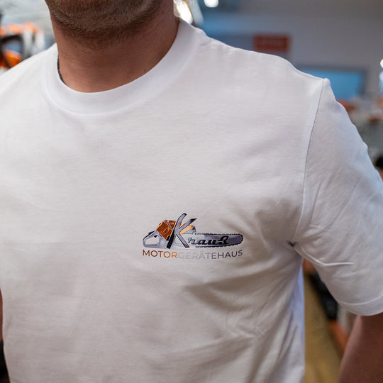Motorgerätehaus Krauß T-Shirt – 100 % Baumwolle | Größen S–2XL